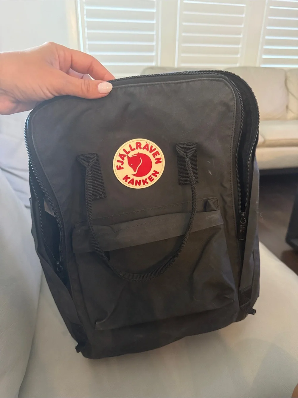 Fjallraven Kanken Black backpack